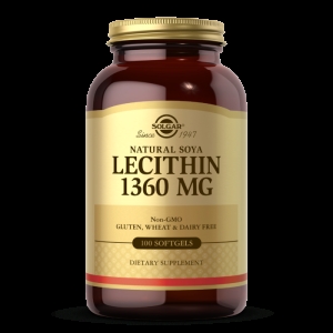 솔가 레시틴 1360mg 100캡슐 (1개)_이미지