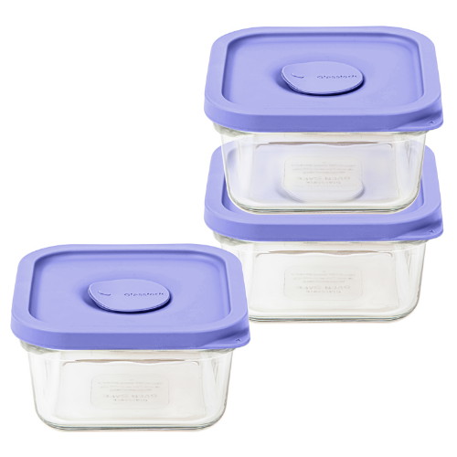 렌지쿡 베리페리 촉촉한 햇밥용기 정사각 440ml