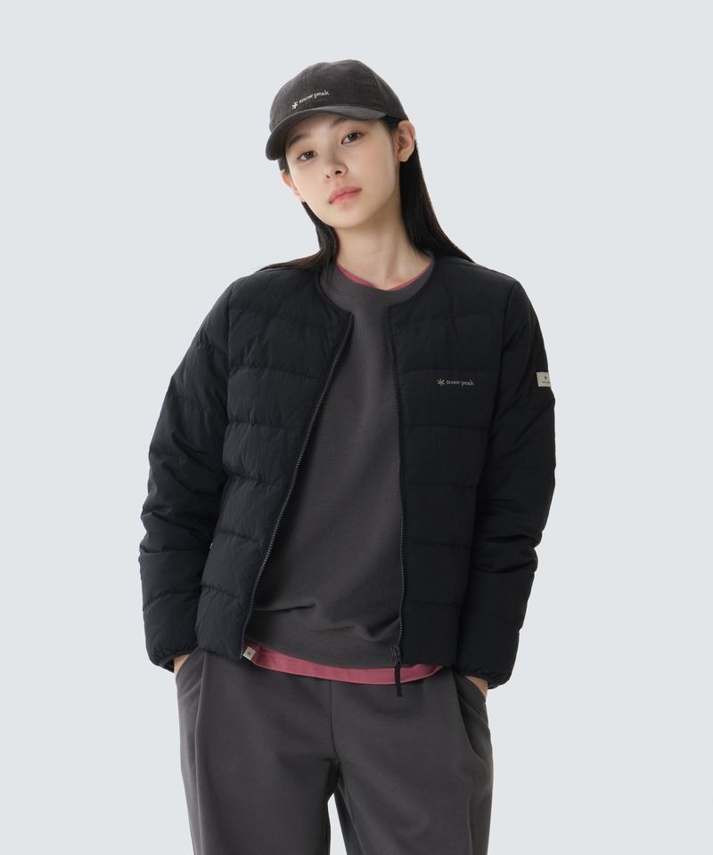 스노우피크 어패럴 APPAREL 랜드 여성 경량 다운 자켓 S26WWGDJ61 Black_이미지