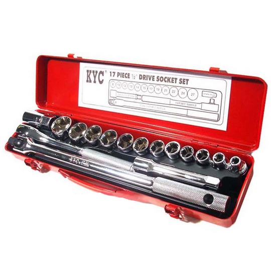 KYC 1/2인치 복스세트 (17pcs)