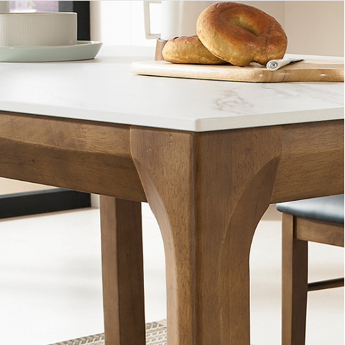 로드퍼니처 아몬 세라믹 식탁 1300 (의자별도)_이미지