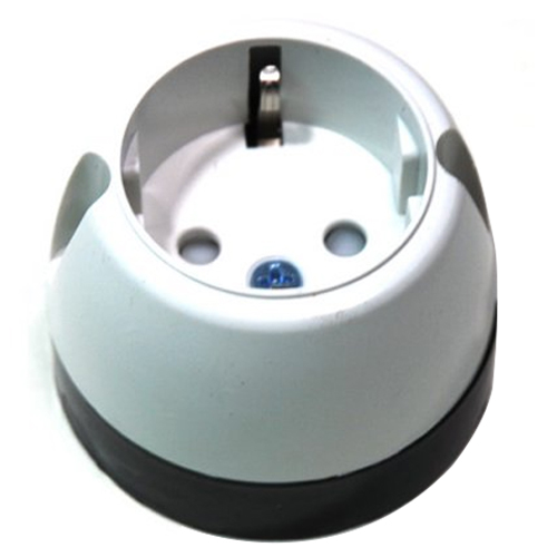 현대일렉트릭 노출 1구 콘센트 HEC-1