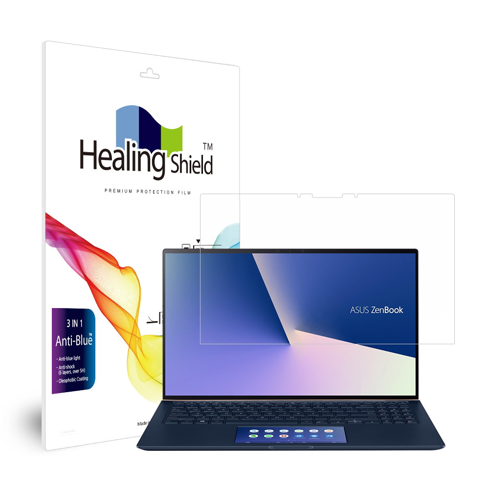 폰트리 힐링쉴드 ASUS 젠북 UX534FTC 블루라이트차단 액정보호필름_이미지