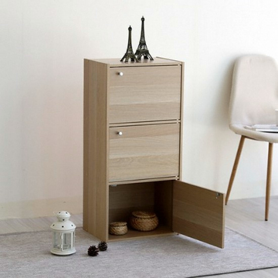 아이리스코리아  도어형 공간박스 3단 CX-33D