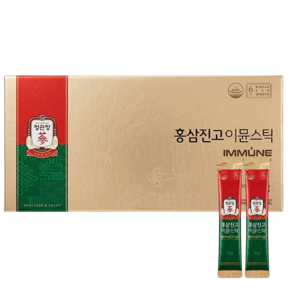 정관장 홍삼진고 이뮨 스틱 10g 30포 (2개)_이미지