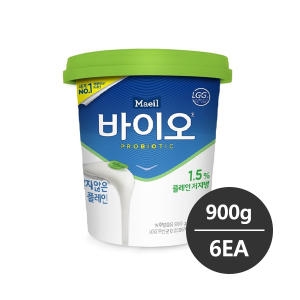 매일유업 매일바이오 플레인 저지방 900g (6개)_이미지