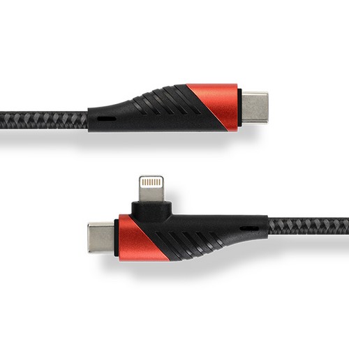 앱코 모바일 타워8 PD C to 2in1 케이블 (1.2m)_이미지