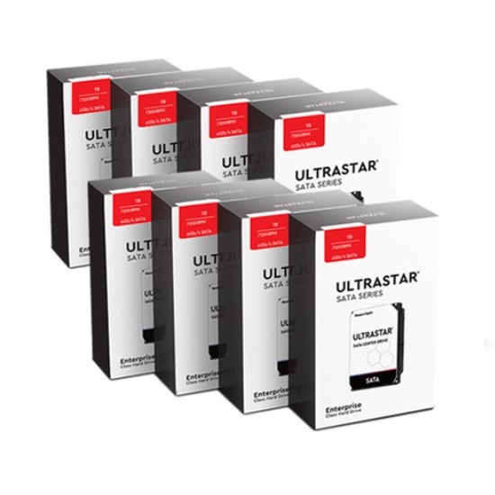 Western Digital Ultrastar DC HC550 박스 패키지 7200/512M WUH721818ALE6L4 (8x18TB)