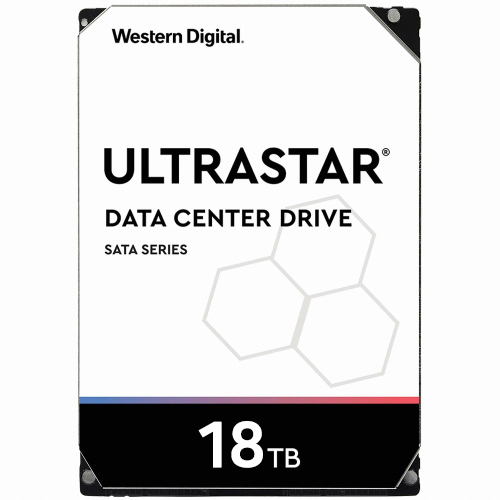 Western Digital Ultrastar DC HC550 박스 패키지 7200/512M WUH721818ALE6L4 (8x18TB)_이미지