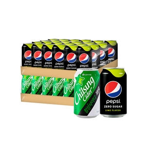 롯데칠성음료 펩시콜라 제로 라임 355ml + 칠성사이다 제로 355ml (48개)_이미지