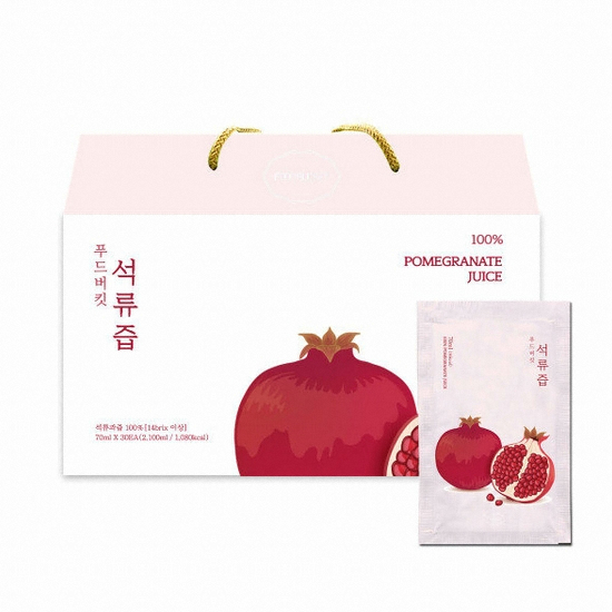 참들식품 푸드버킷 석류즙 70ml 30포 (4개)_이미지