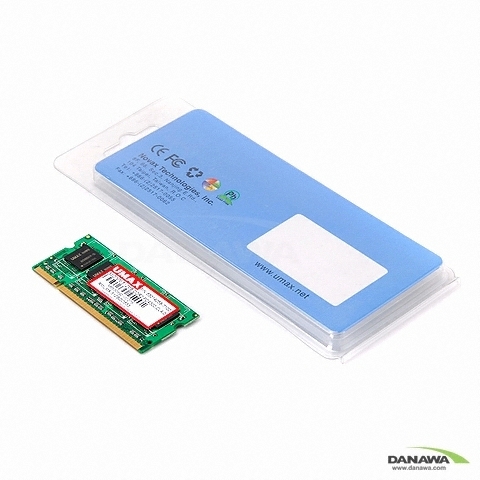Umax ��Ʈ�� DDR2 512M PC2-4300 CL4 So-Dimm �帲����