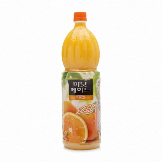 코카콜라음료 미닛메이드 오렌지 1.5L이미지입니다. 누르면 해당 게시물로 새창이동합니다.