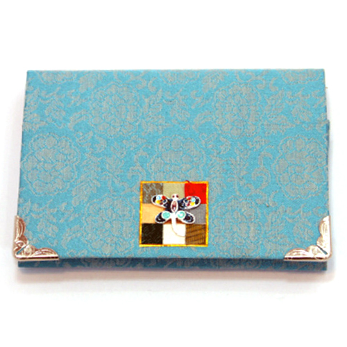 윤씨방 비단 명함 카드지갑 (비취)