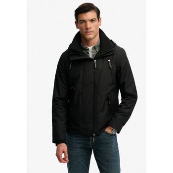 슈퍼드라이 Co HOODED MOUNTAIN WINDBREAKER Light jacket black 7510264