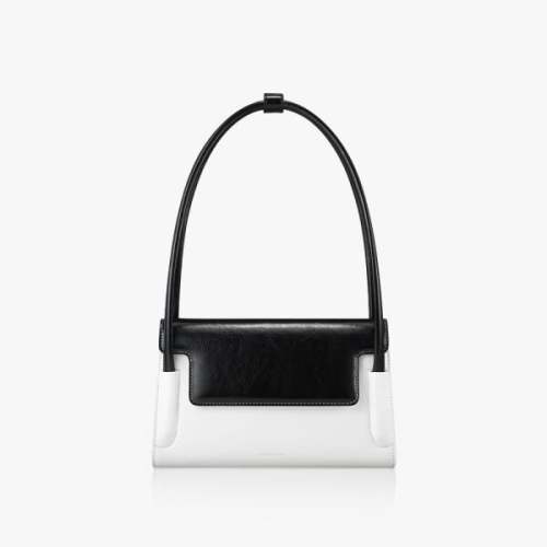 파인드카푸어 마티백 26 크링클드 화이트블랙 FB835691