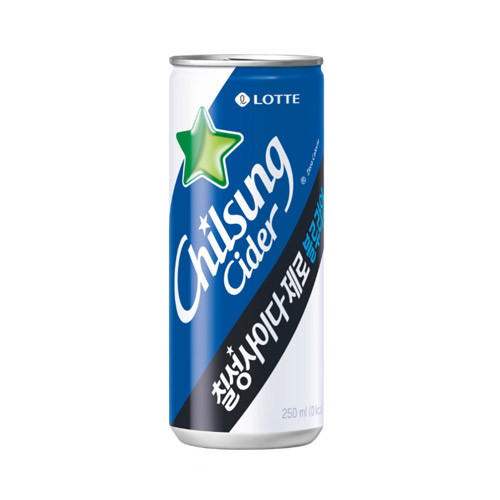 칠성사이다 제로 블루라임 250ml