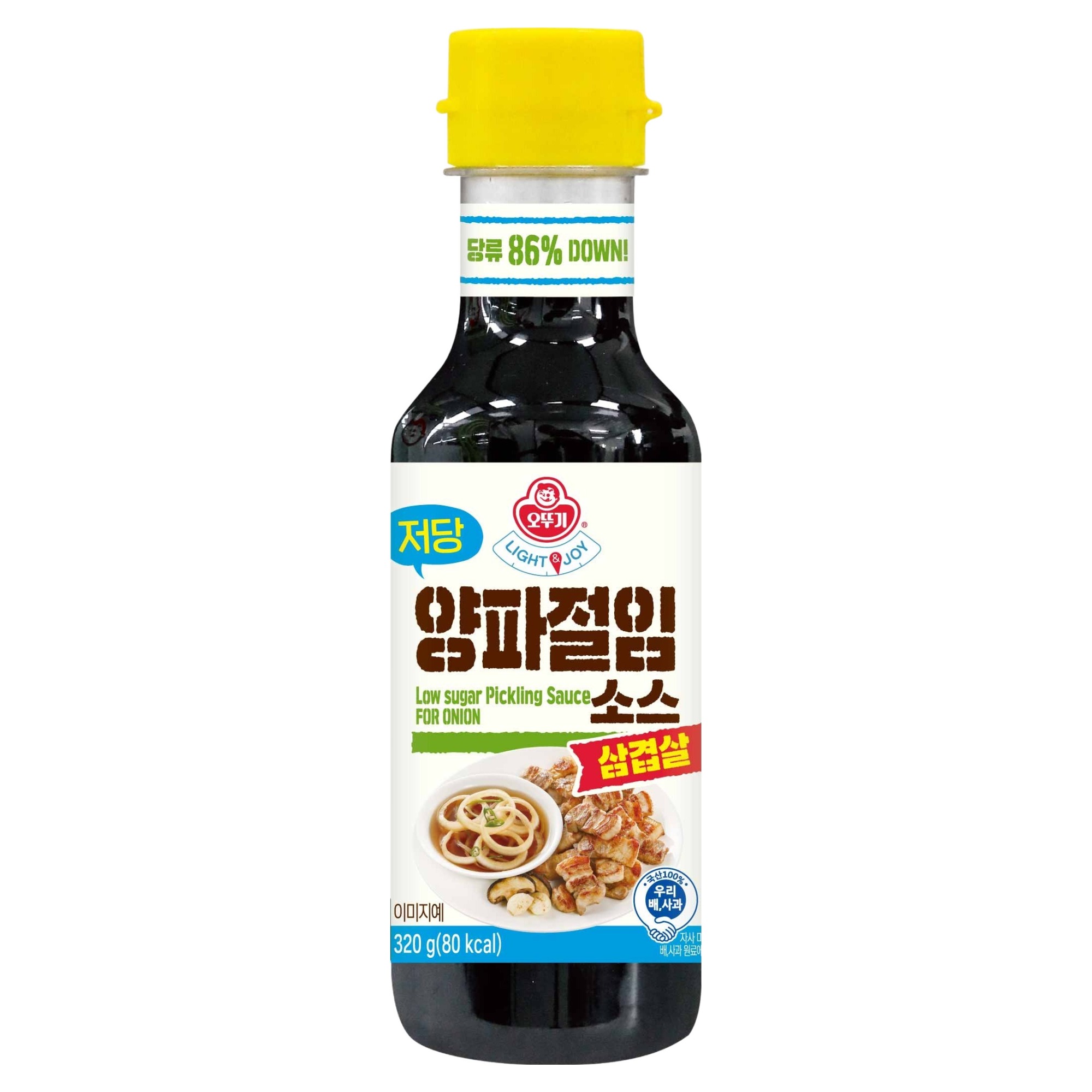LIGHT&JOY 저당 삼겹살 양파절임소스 320g (8개)_이미지