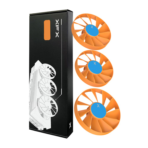 XFX Magnetic Air 시리즈 커스텀 팬 오렌지_이미지