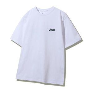 JEEP 19일 출발 190g M-Logo 그래픽 반팔 티 JR5TSU173GN_이미지