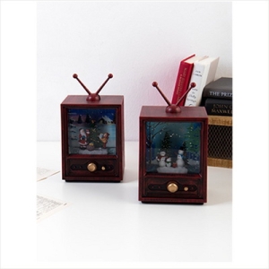 데코 집꾸미기 소품 1978 TV 워터볼 오르골