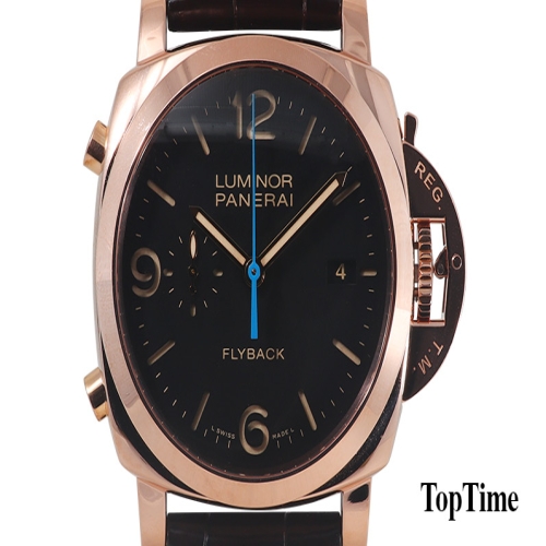 파네라이 루미노르 핑크골드 플라이백 크로노 PAM00525 44mm