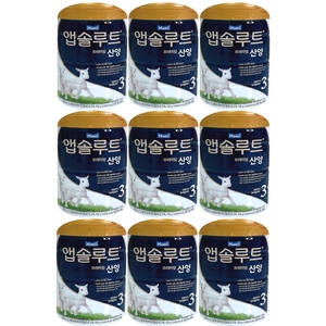 매일유업 앱솔루트 프리미엄 산양 3단계 750g