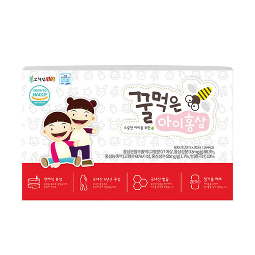 꿀먹은 아이홍삼 20ml 30포