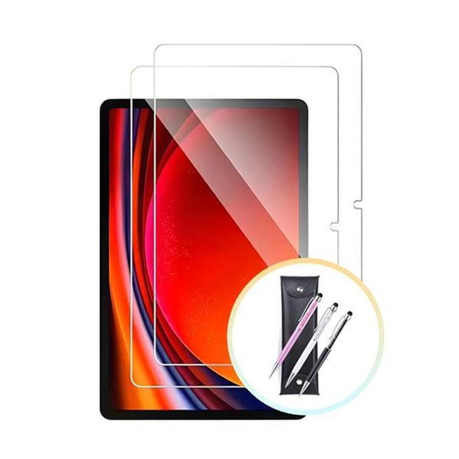 셀러허브 갤럭시탭A 10.1 With S Pen 강화유리 보호필름 2매+크리스탈 터치펜+펜 파우치 S15722300