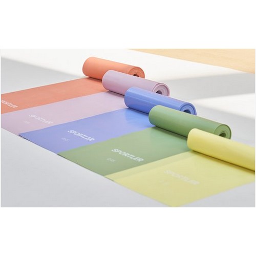 스포틀러 스트레칭 라텍스 밴드 (1단계, 썬빔옐로우)