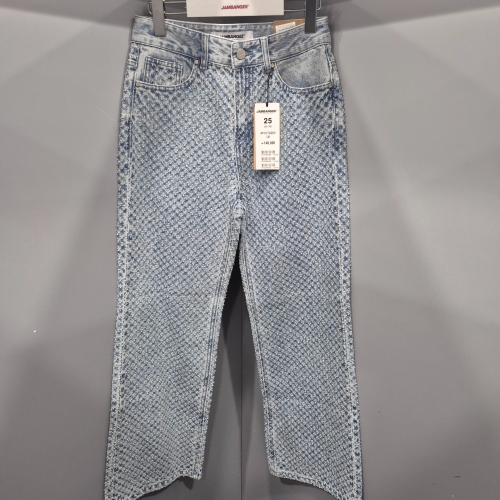 잠뱅이 여성 트위드 난스판 솔트 탈색워싱 데님팬츠/AP1DTG265-1_US