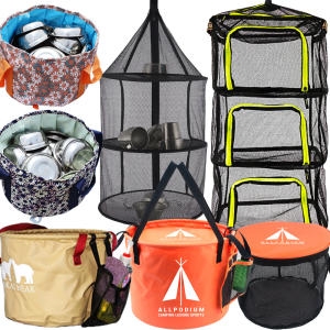  식기건조망 설거지통 캠핑 용품 설겆이통 건조대 물통