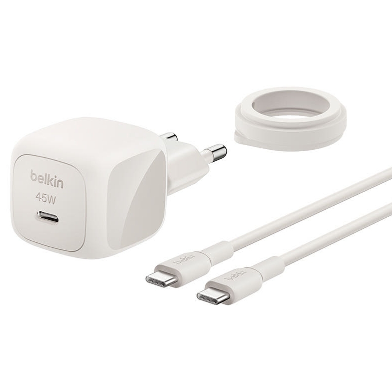 벨킨 Qi2 25W 3in1 모듈형 무선충전기 WIZ052kr (샌드)_이미지