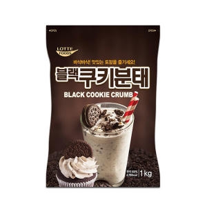 롯데푸드 블랙 쿠키분태 1kg (1개)