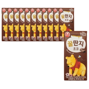 서울우유 초코 꿀딴지 180ml (12개)_이미지