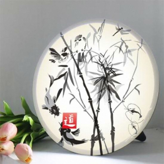 LED 수묵화사물화 액자 무드등 35cm