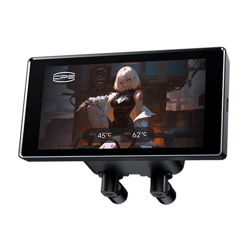 PCCOOLER CPS DT360 MAX ARGB DISPLAY (블랙)_이미지