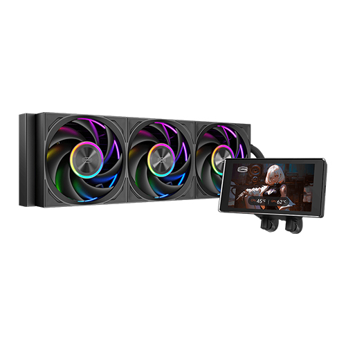 PCCOOLER CPS DT360 MAX ARGB DISPLAY (블랙)_이미지