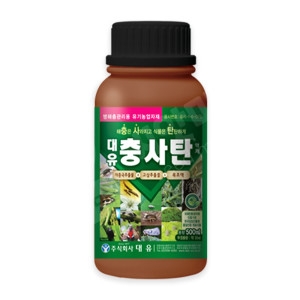 대유 충사탄 500ml 액제 유황 친환경 살충제 진딧물제거_이미지