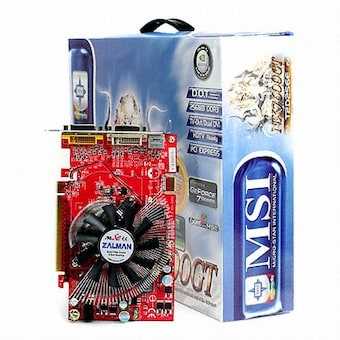 MSI 지포스 7600GT NX7600GT-T2D256E 256MB 잘만 MSP
