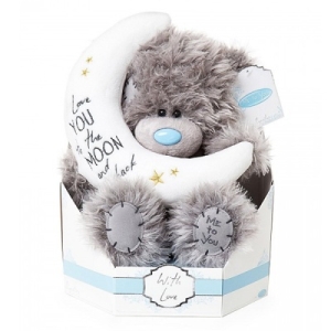 Qingdao Poladreams 미투유 문 앤드 백 플러시 베어 (22cm)_이미지
