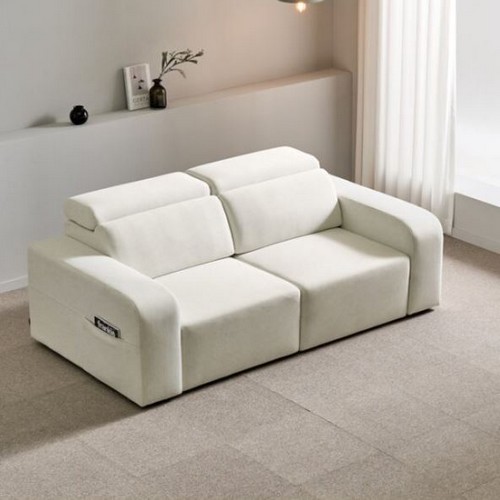 바이탈버브 셀린 모션 슬라이드 패브릭 소파 3인용_이미지