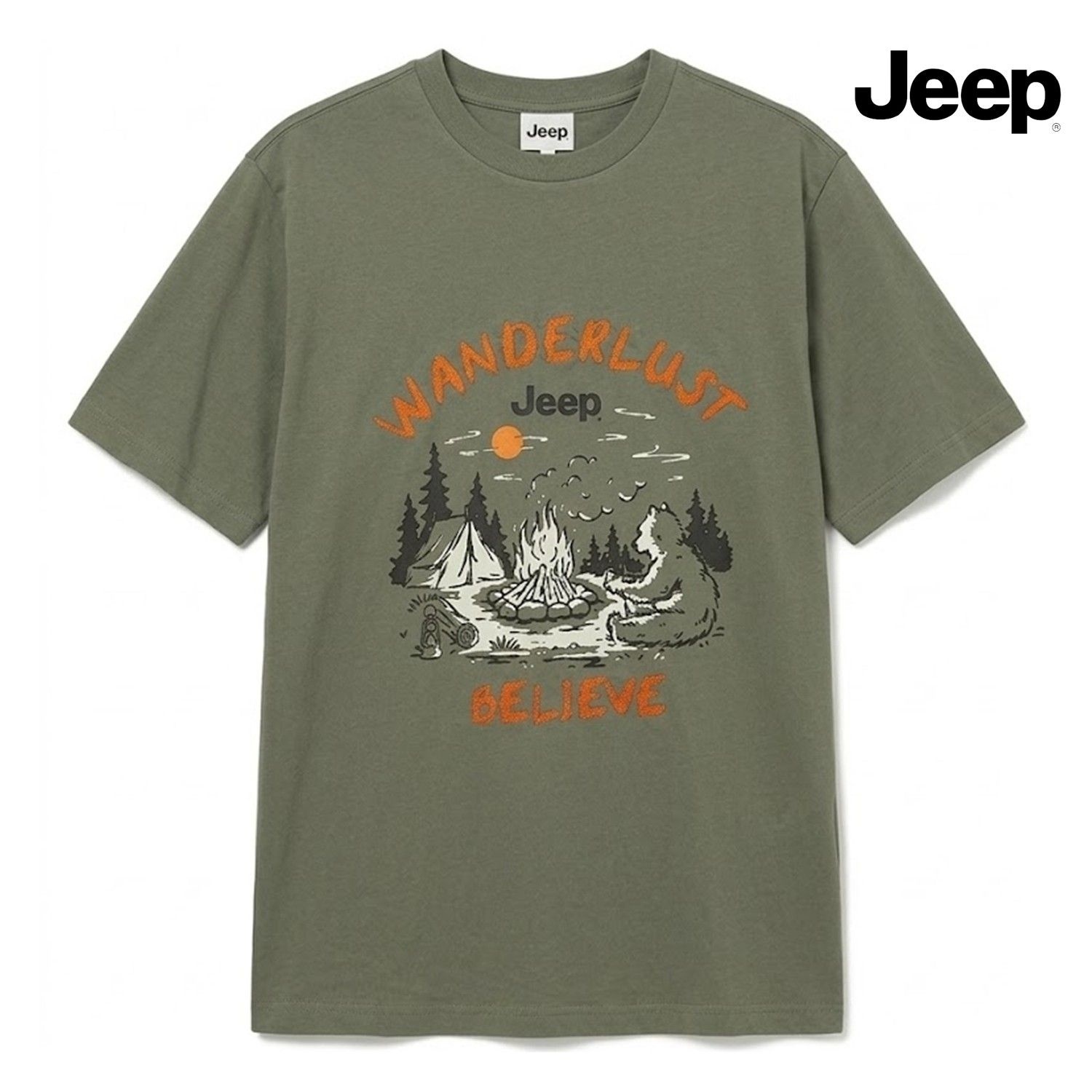 JEEP ltgt 남녀공용 R2226 포켓 슬럽 반팔티셔츠 JR2TSU218DTI 1859862_이미지