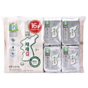 성경식품 지도표성경김 재래김 4g (20개)_이미지