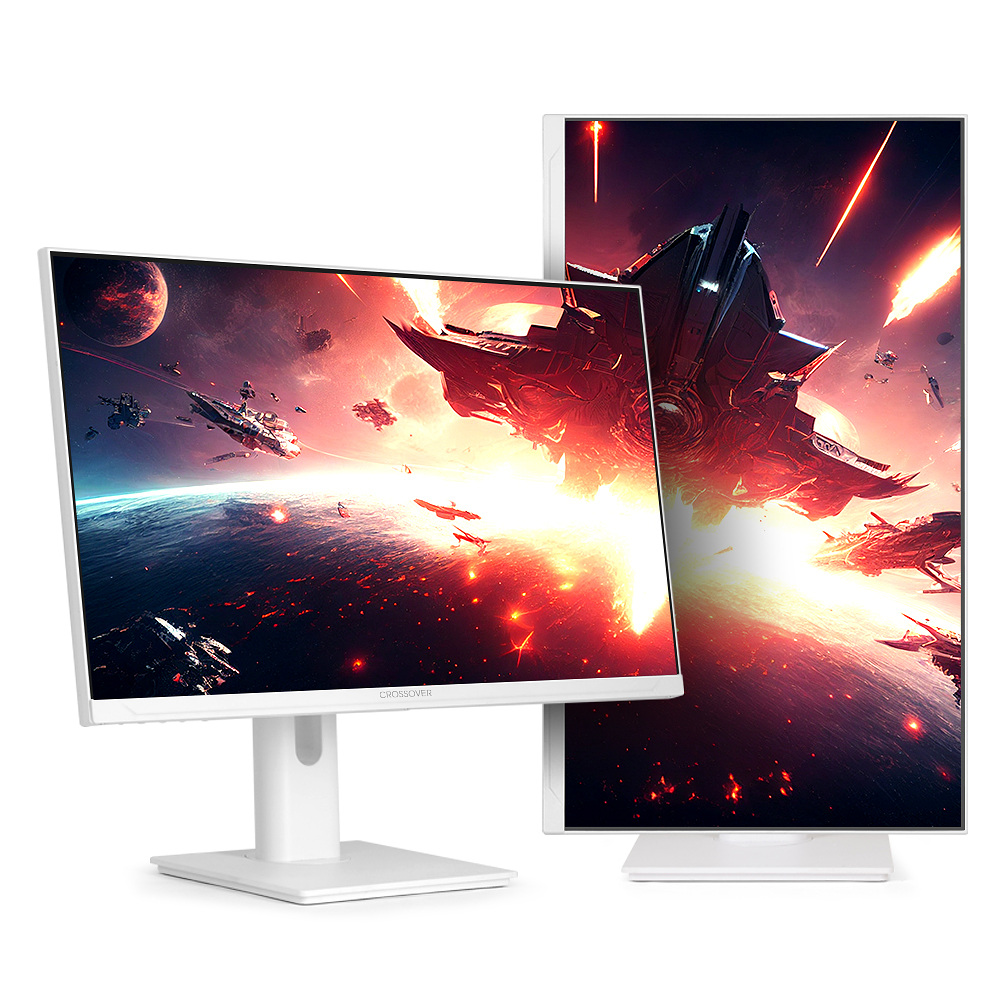 크로스오버 27QNA955 나노IPS 210 WQHD 화이트 Ai게이밍 멀티스탠드 무결점_이미지