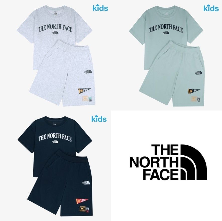 노스페이스키즈 NT7US16 키즈 캠프플래그 크루세트_이미지