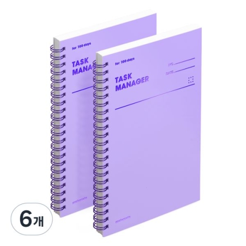 모트모트 태스크 매니저 100DAYS (6개)