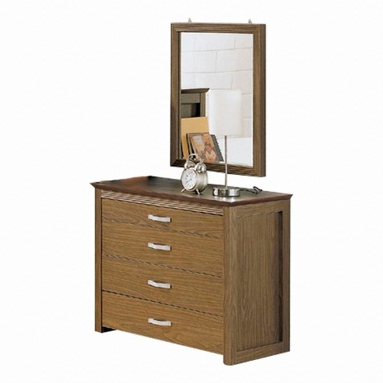 양지산업 다윈 4단서랍장+거울_이미지