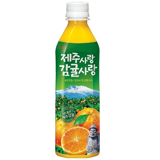 롯데칠성음료 제주사랑 감귤사랑 500ml (24개)_이미지