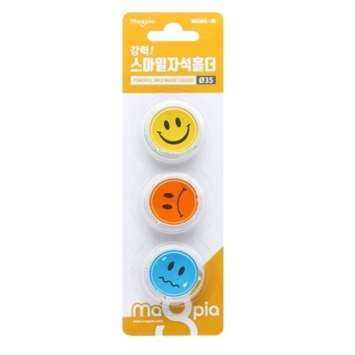 마그피아 스마일자석홀더 MSMH-35 35mm 3개입 갑 10개입 WFKF9LU이미지입니다. 누르면 해당 게시물로 새창이동합니다.